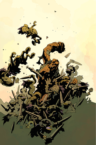Illustration for article titled Mike Mignola's Favorite Artwork From Hellboy's Last 20 Years
